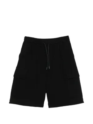 Comme Des Garçons Shirt side-zip Shorts | Black | FARFETCH IL