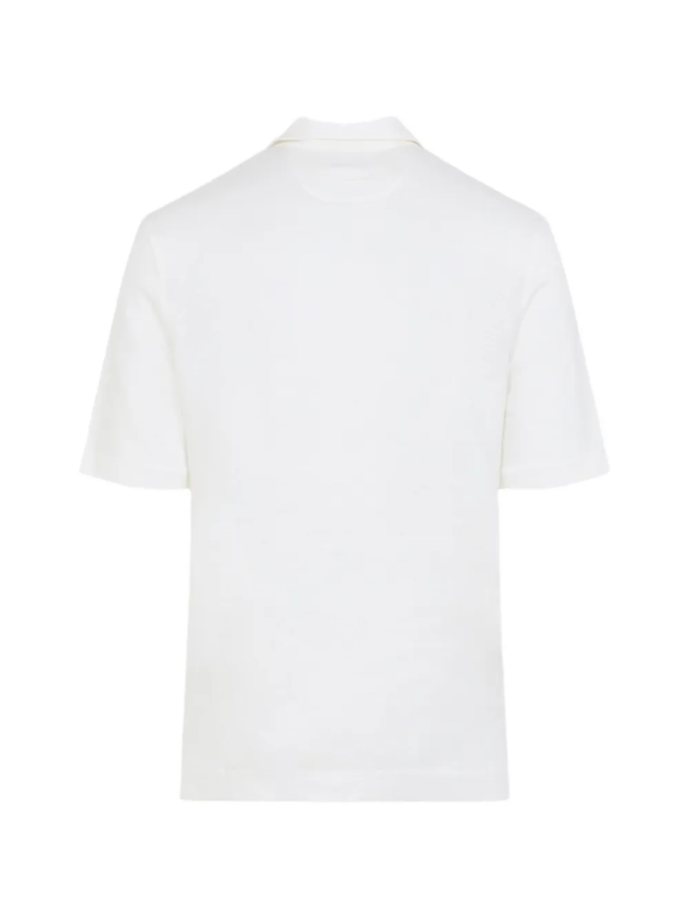 Zegna Linnen poloshirt Wit