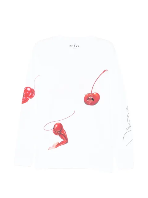Edwin Cherry Devil T-shirt