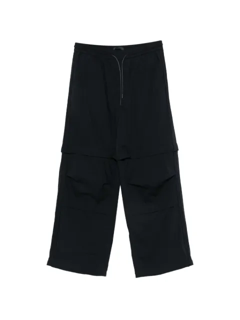 Juun.J panelled drawstring trousers