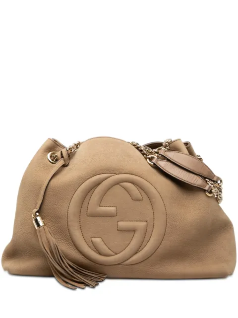 Gucci Pre-Owned 2000-2025 Medium Nubuck Soho Chain tote bag