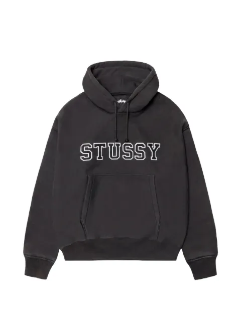 Stüssy logo-embroidered hoodie