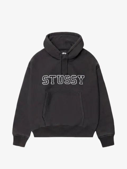 Stüssy logo-embroidered hoodie