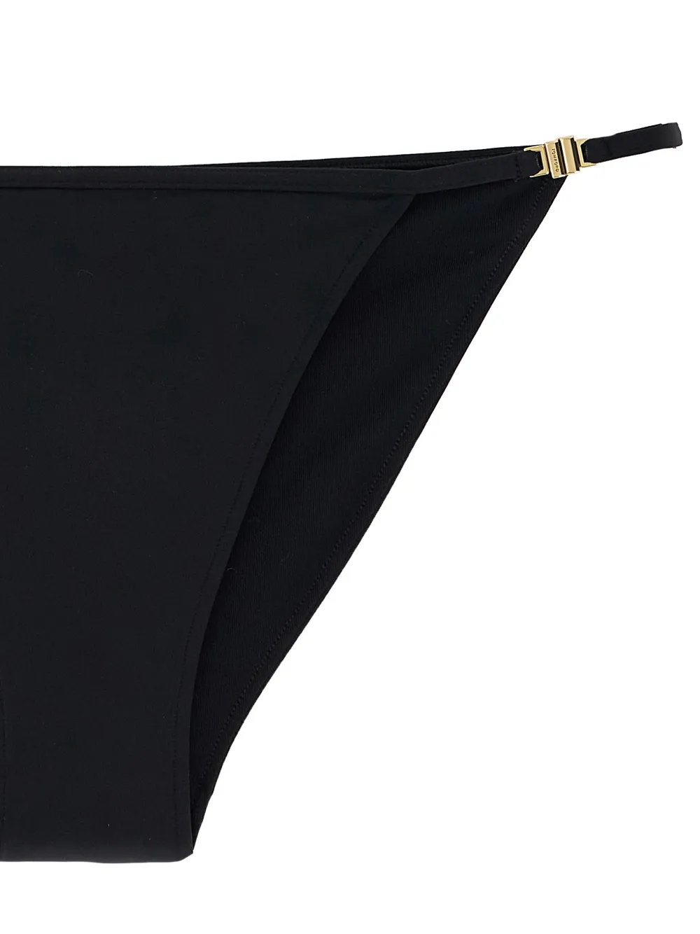  Tom Ford Bikini Triangular Con Ribete En T - Negro 