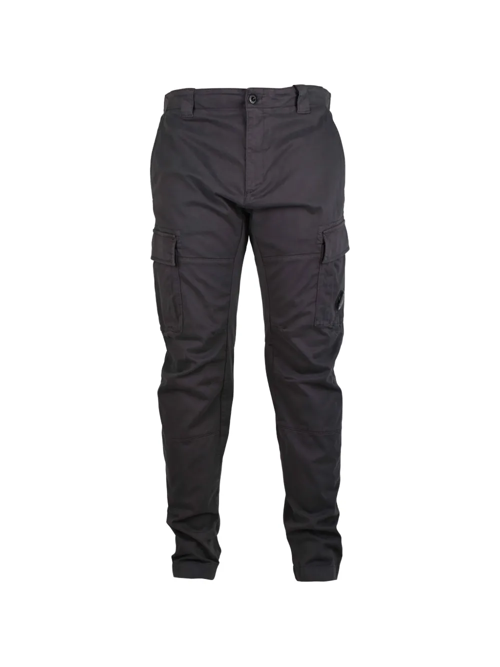 C.P. Company Cargohose mit Logo-Patch - Grau