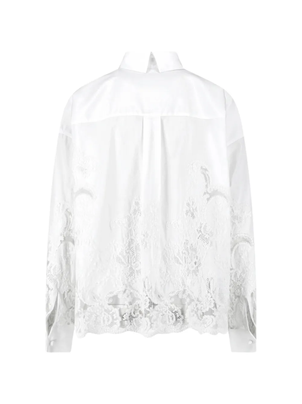 Ermanno Scervino Button-up overhemd Wit
