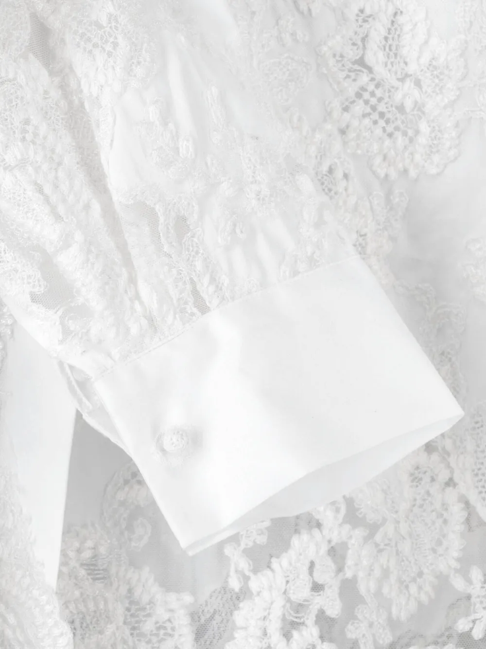 Ermanno Scervino Button-up overhemd Wit
