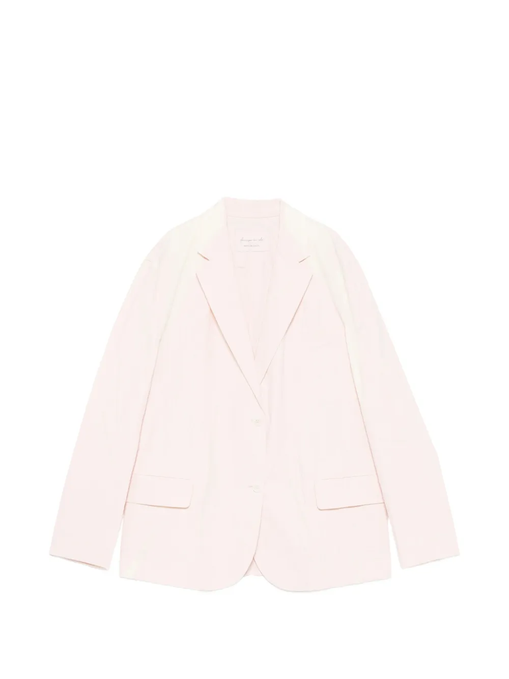 Phisique Du Role coated single-breasted blazer - Rosa