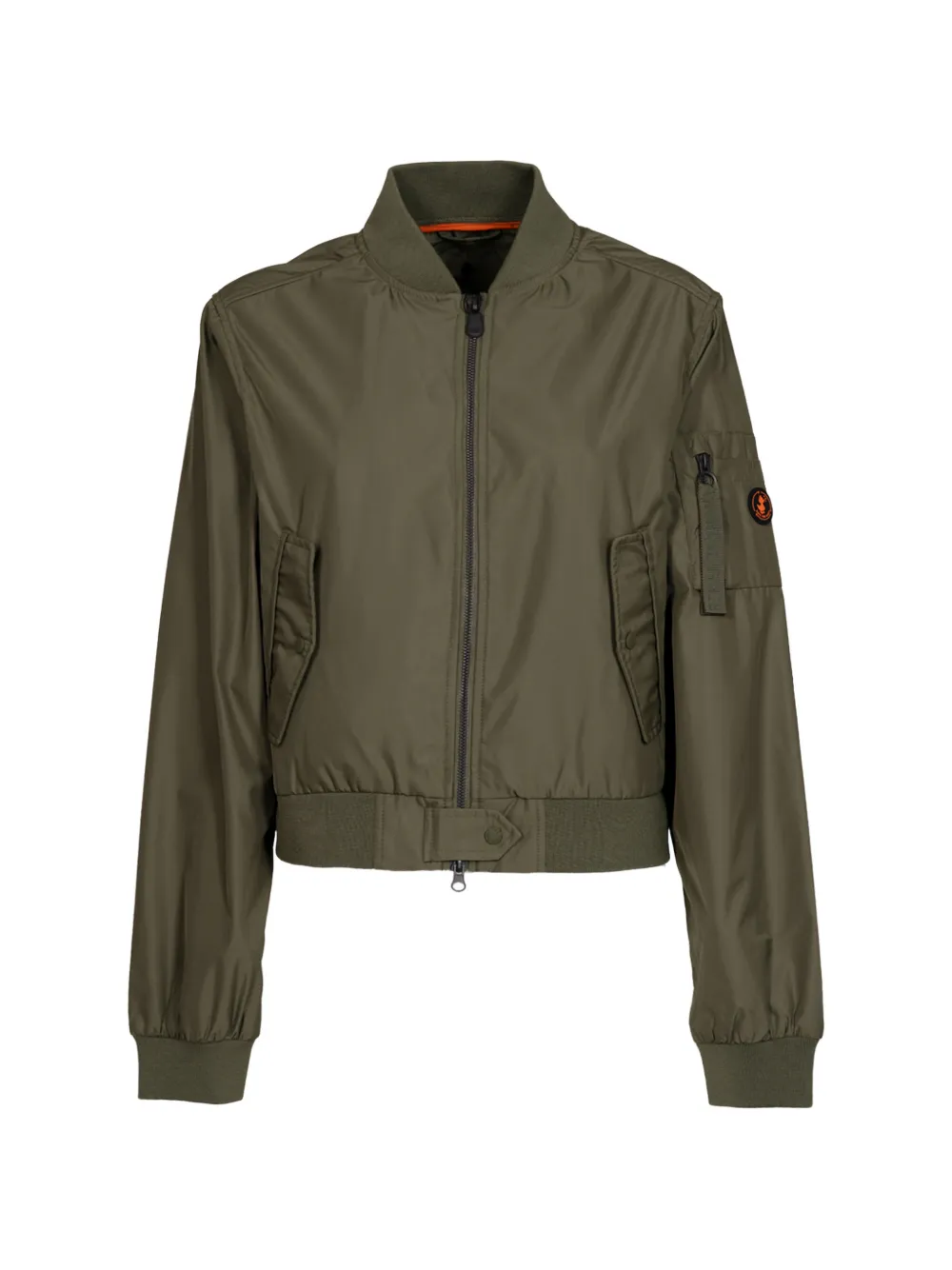 Save The Duck zip-up bomber jacket - Verde