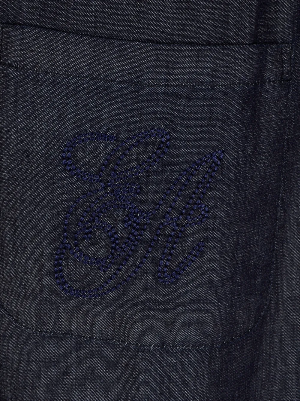 Emporio Armani Jeans met trekkoordtaille Blauw