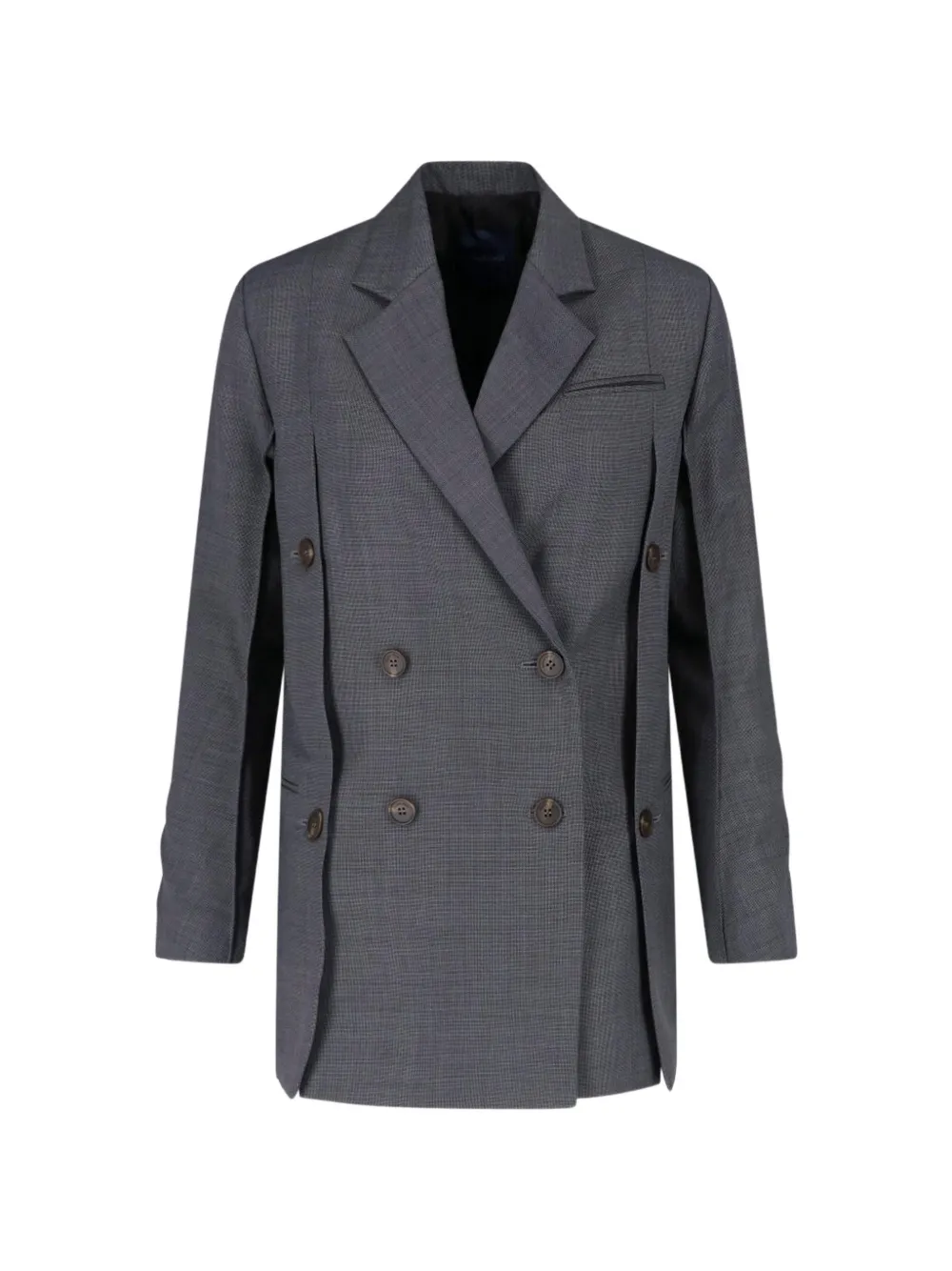 Eudon Choi double-breasted coat - Grey