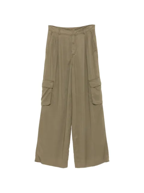 Iceberg pleated cargo-pocket palazzo pants