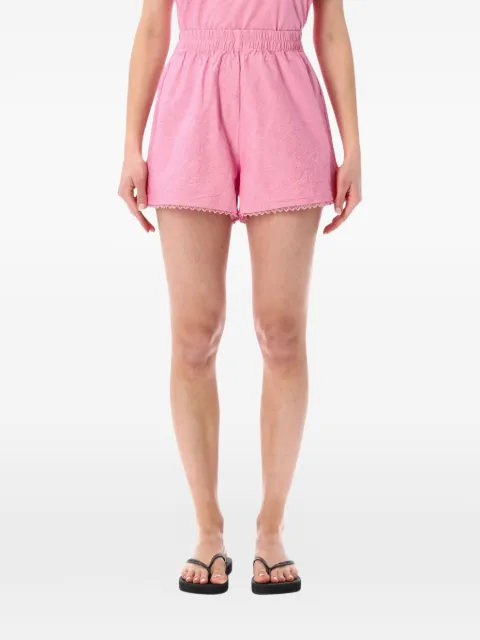 American Vintage Feoly lace-trim shorts