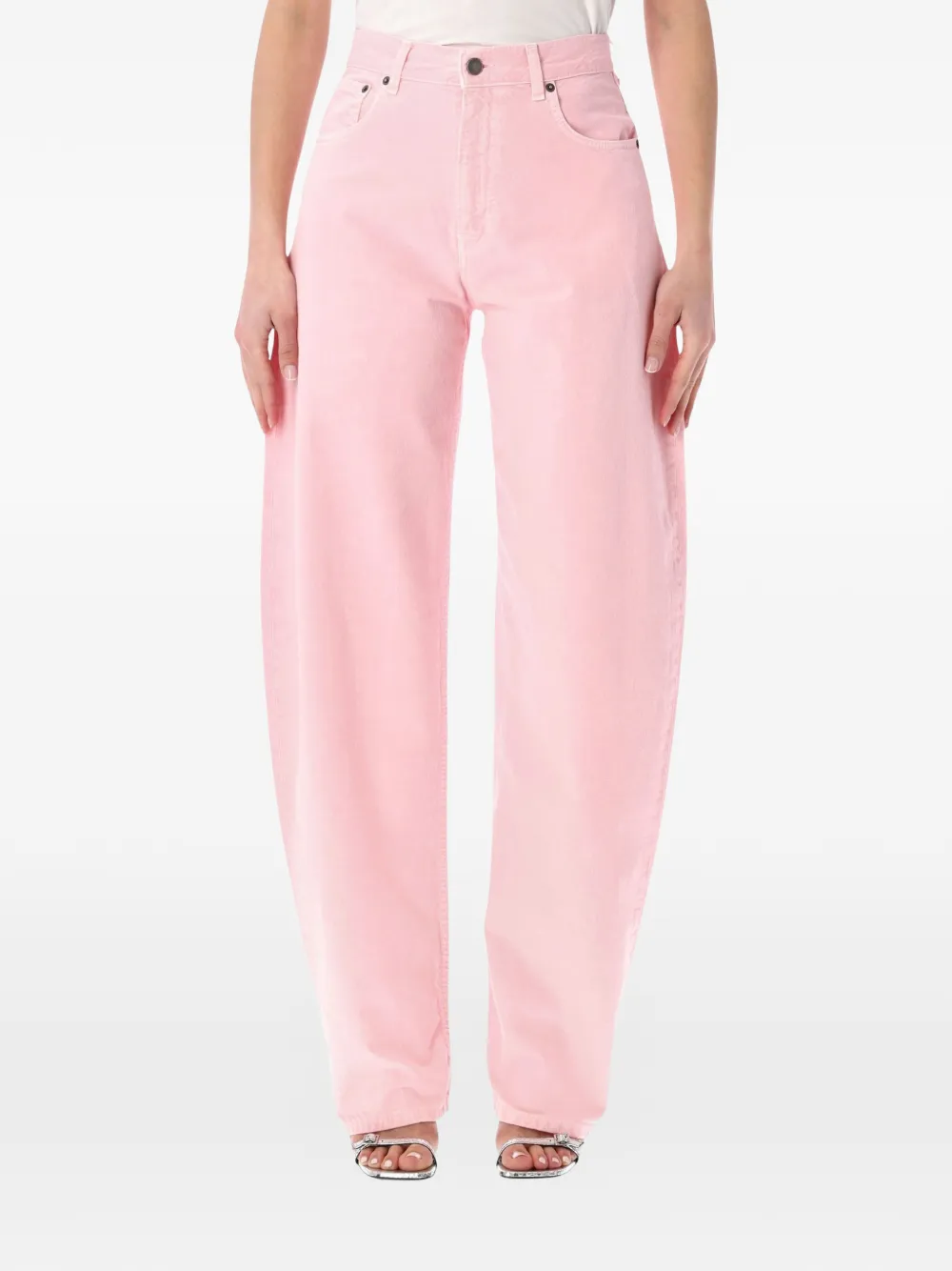 Haikure Bibi twill jeans - Rosa
