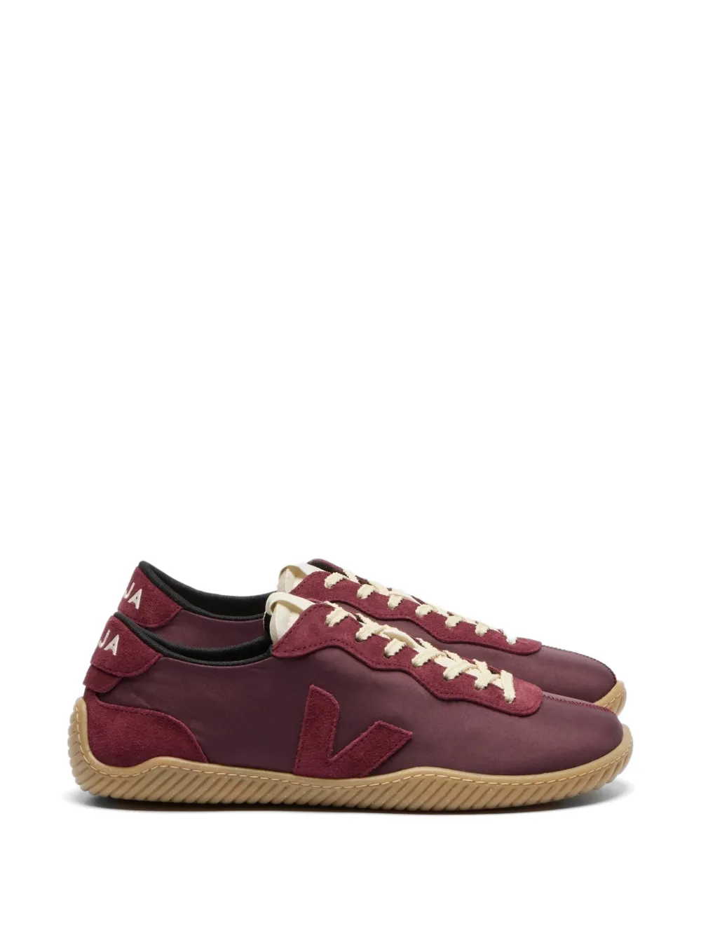Baserange x Veja Jitsu lace-up fastening sneakers - Rosso