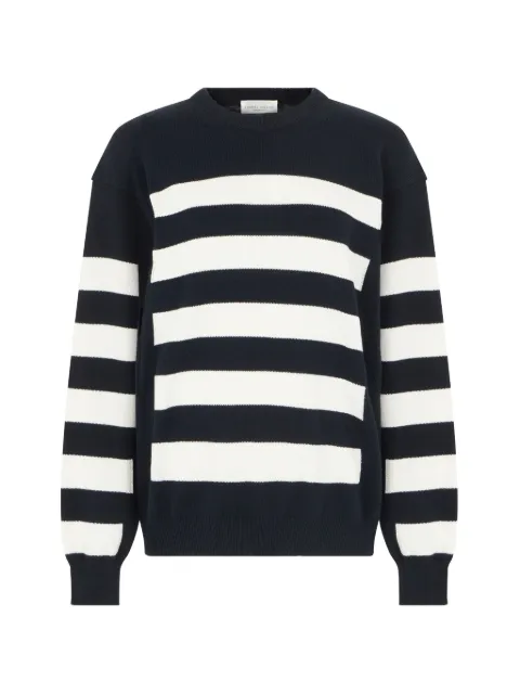 Roberto Collina striped crew-neck sweater