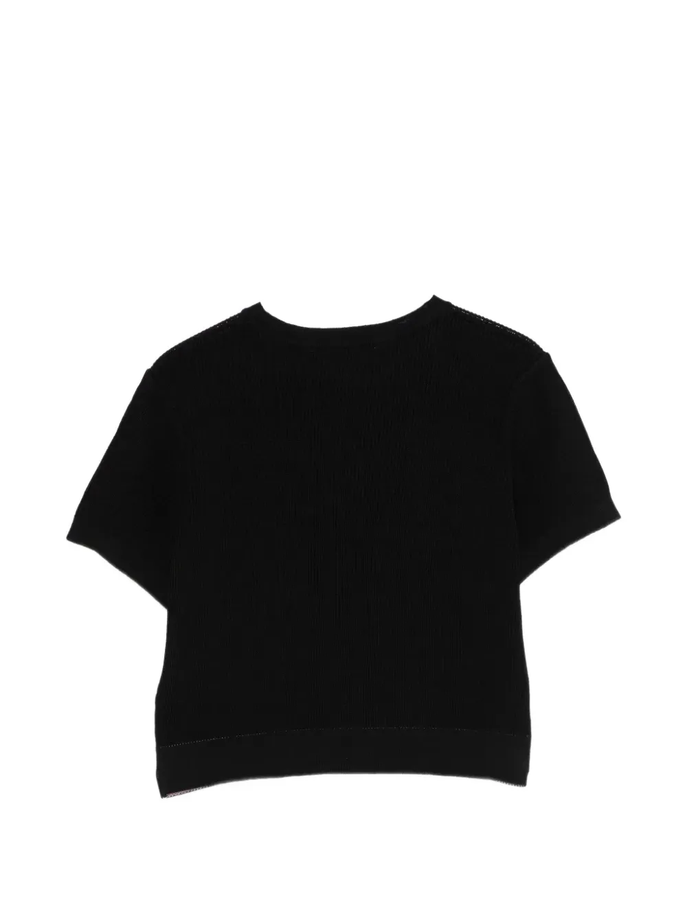 Just Cavalli Top met ronde hals Zwart
