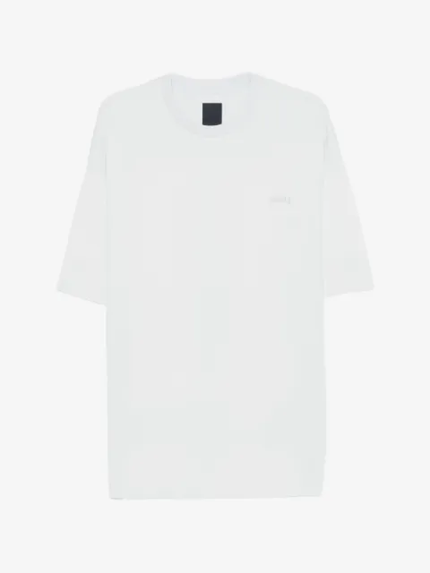 Juun.J floral-print logo-embroidered T-shirt