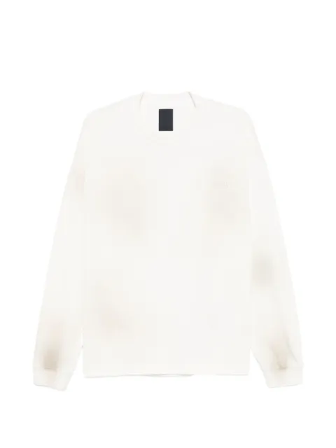 Juun.J logo-embroidered long-sleeve top