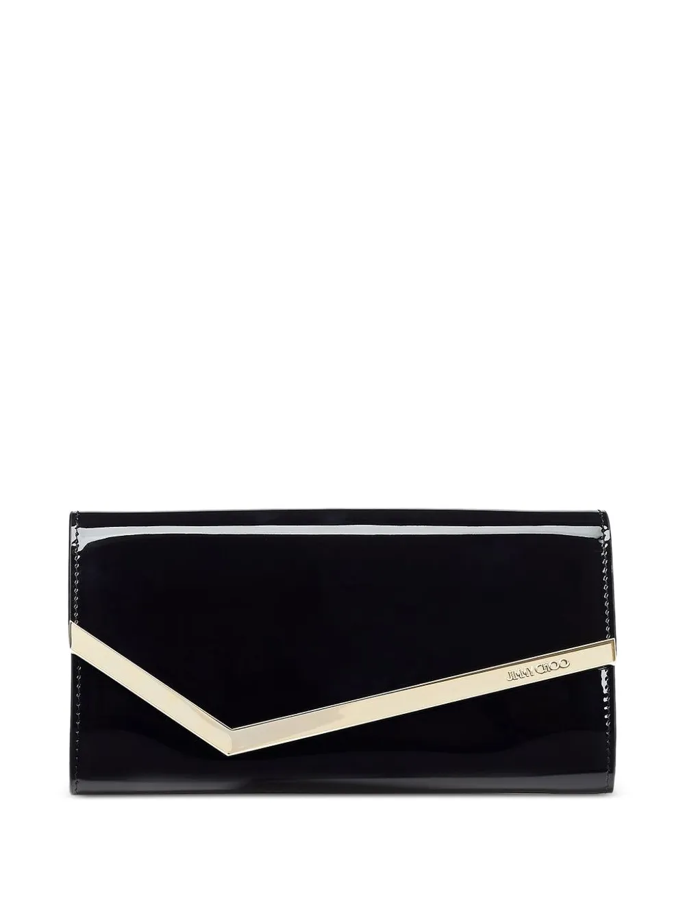 Jimmy Choo Emmie chain-strap clutch bag - Nero