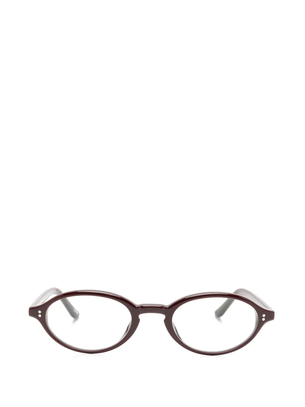 Chimi Lex oval-frame sunglasses - Rosso