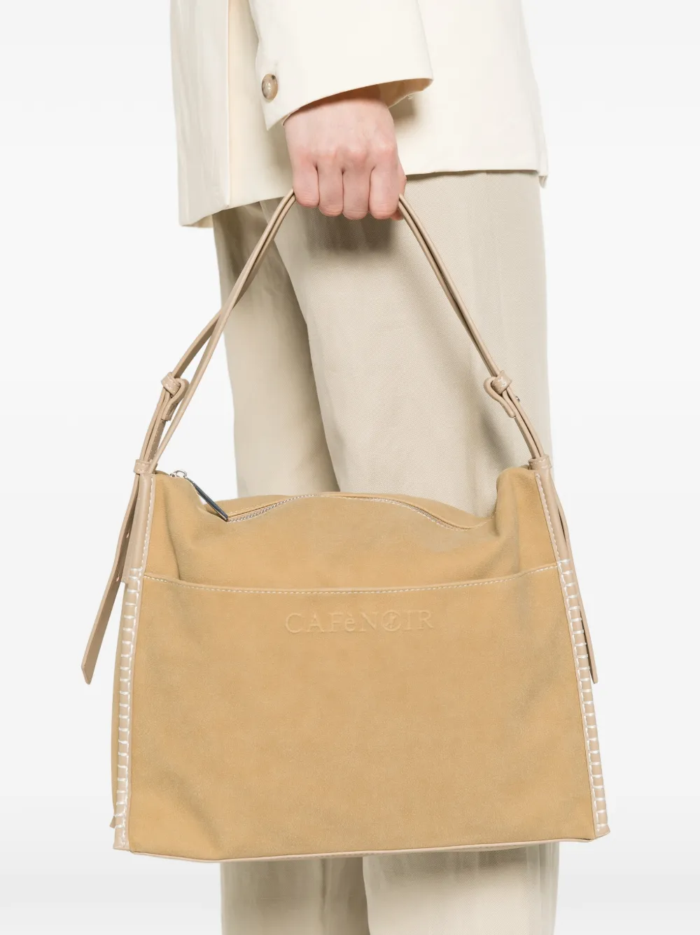 CAFèNOIR ロゴ トートバッグ | ニュートラル | FARFETCH JP