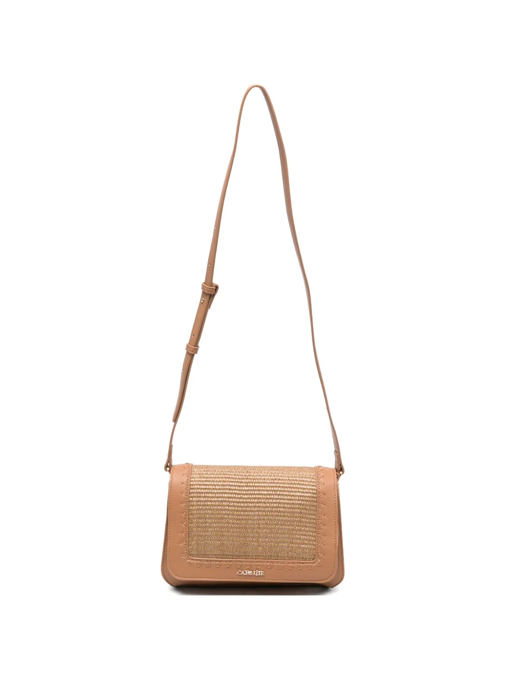 CAFèNOIR Borsa a spalla effetto rafia - Marrone