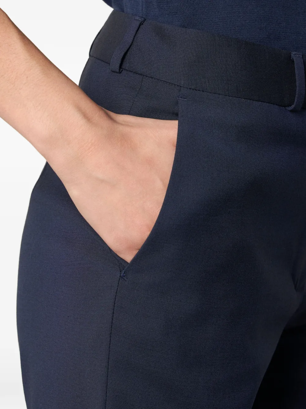 Brooks Brothers Straight broek Blauw