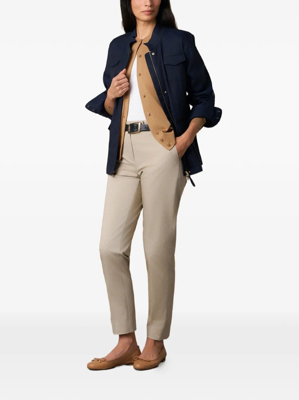 Brooks Brothers Katoenen pantalon Beige