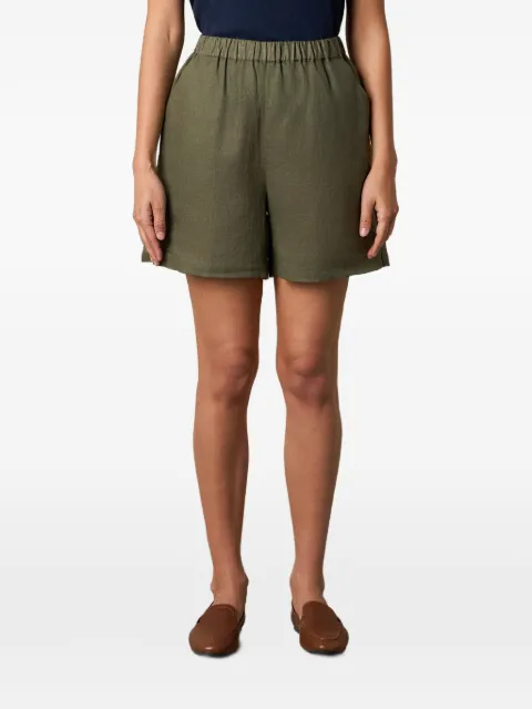 Brooks Brothers elasticated linen shorts