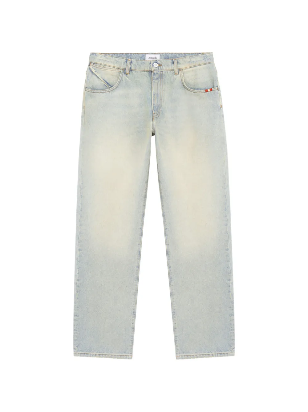 AMISH James light-wash jeans - Blu