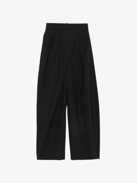 Juun.J pantalon à design plissé