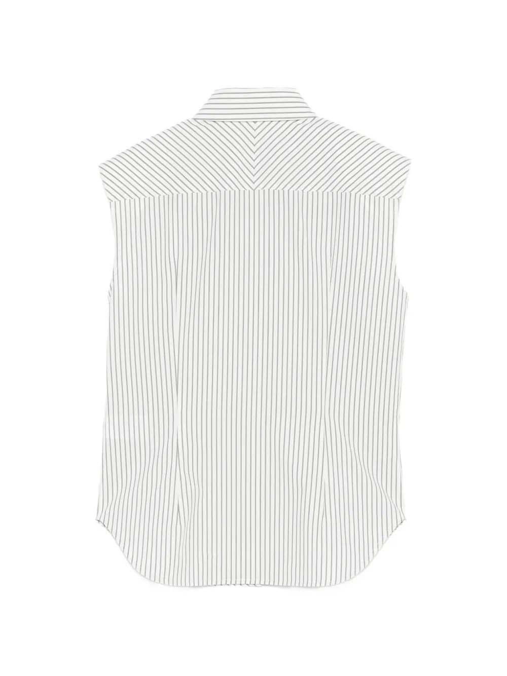  Juun.j Camisa A Rayas - Blanco 