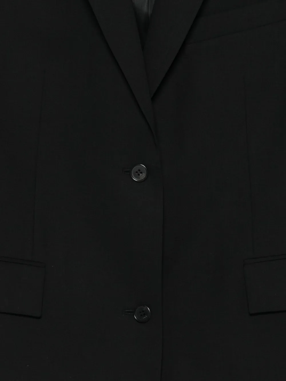 Juun.J Mouwloos gilet met knopen Zwart