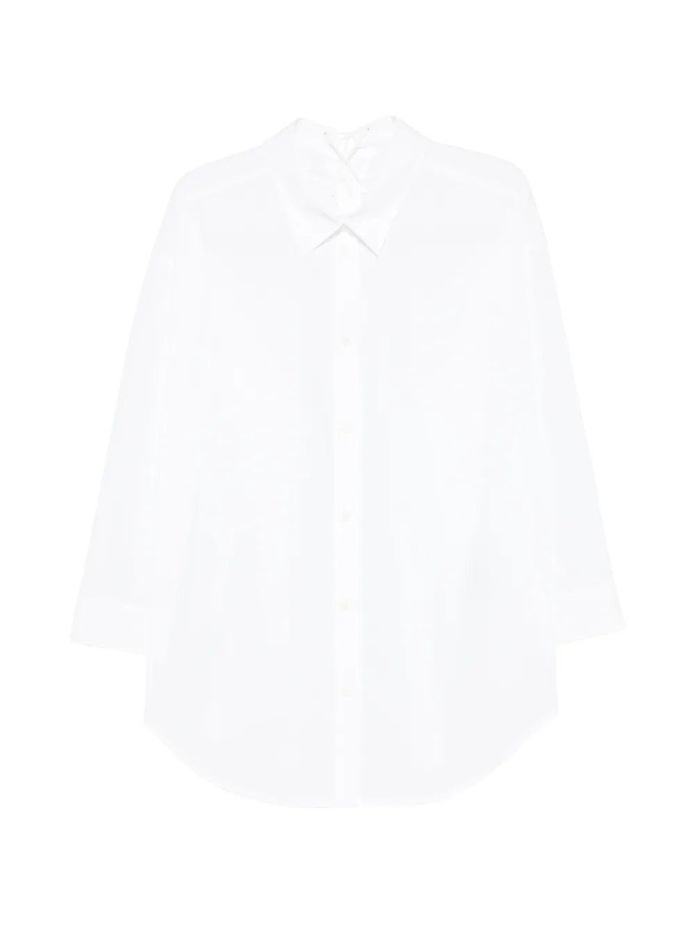 Juun.J buttoned long-sleeve shirt - Bianco