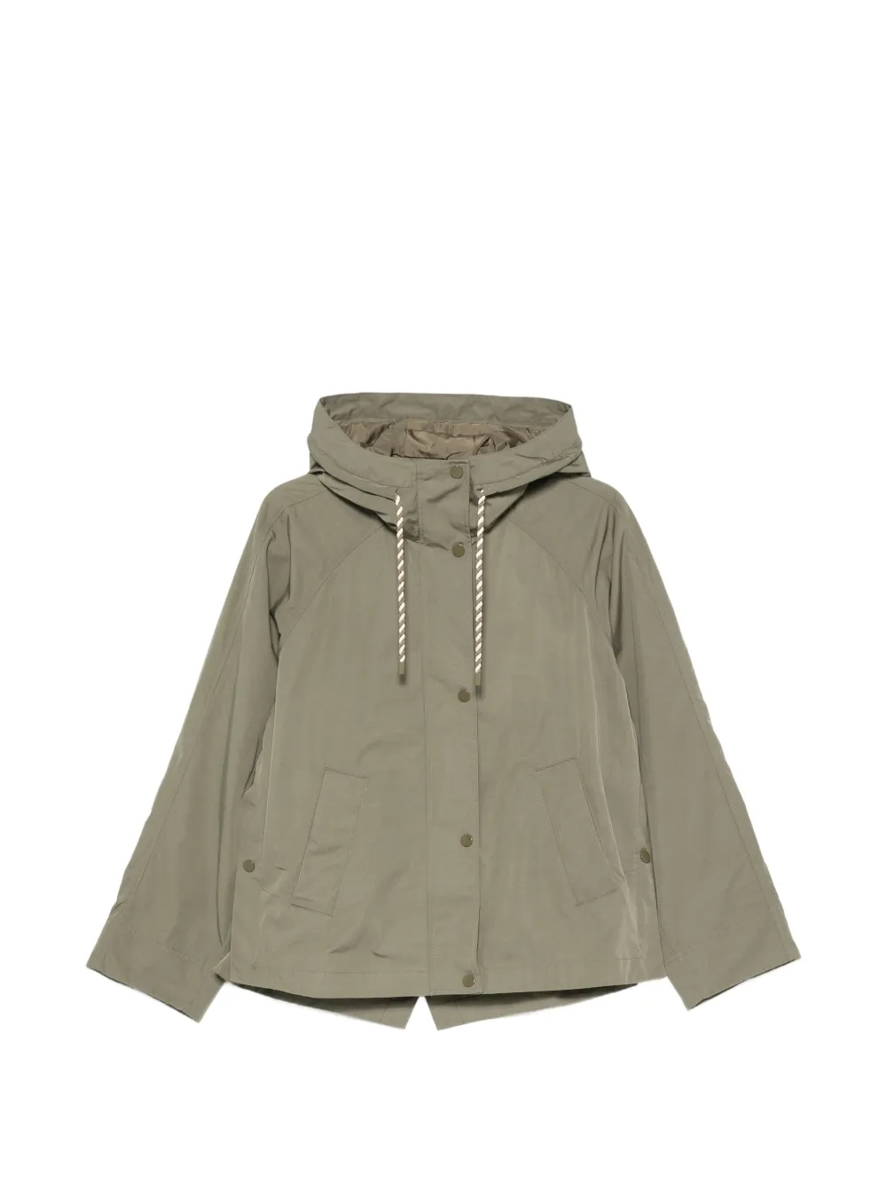 Pennyblack hooded raglan-sleeve jacket - Verde
