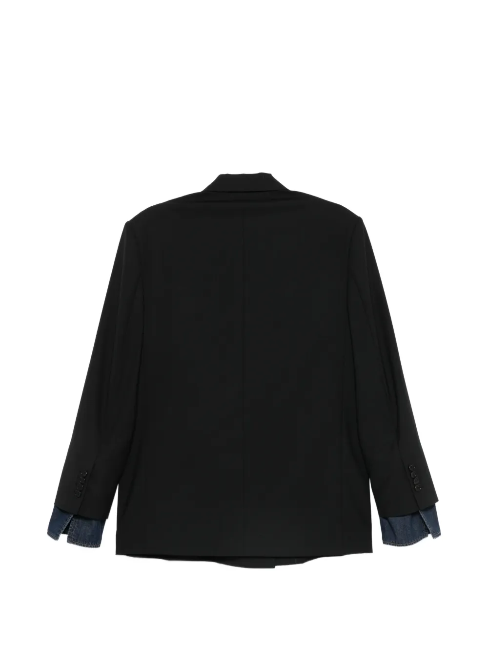 Juun.J Blazer met dubbele rij knopen Zwart