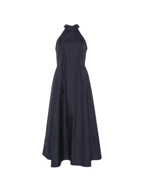 Pennyblack halterneck back-tie midi dress