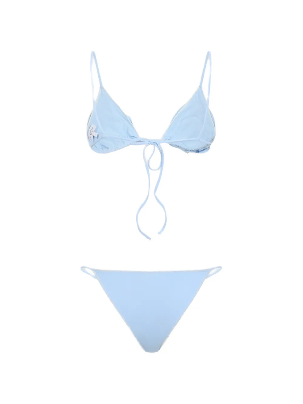  La Reveche Bikini Con Aplique Floral - Azul 
