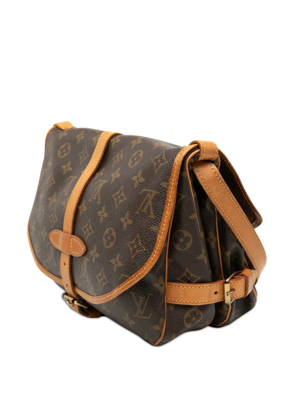 Louis Vuitton Pre-Owned 1992 モノグラム ソミュール 25 ショルダー Louis Vuitton Pre-Owned 1992 モノグラム ソミュール 25 ショルダー