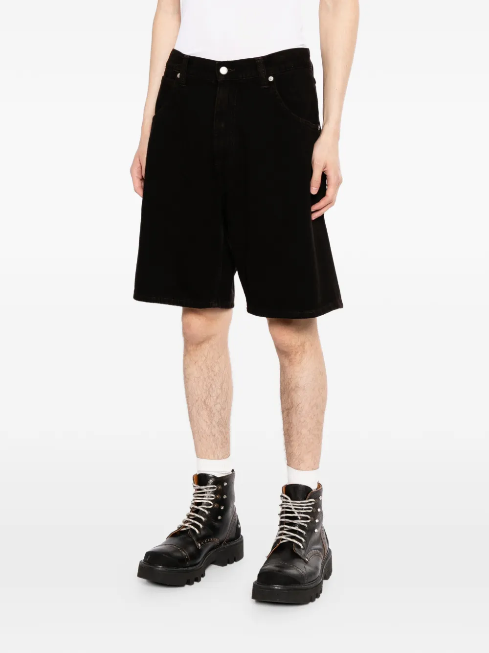  Edwin Shorts Denim Tyrell - Nero 