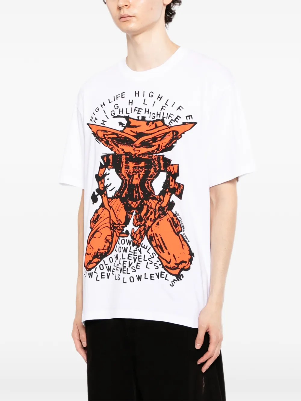 Edwin Fantasy T-shirt Wit