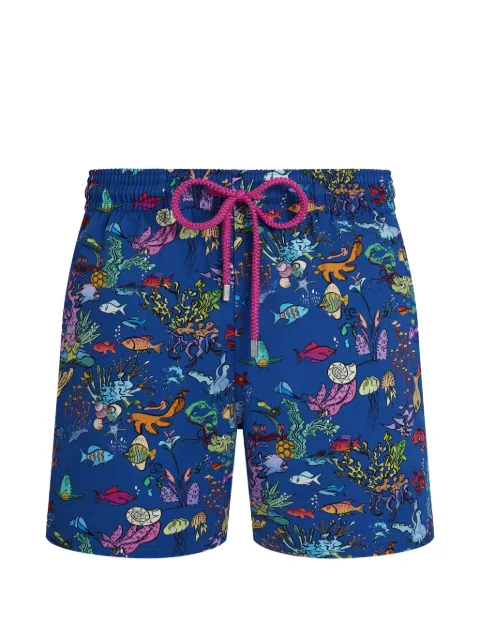 Vilebrequin Aquarium drawstring-fastening swim shorts