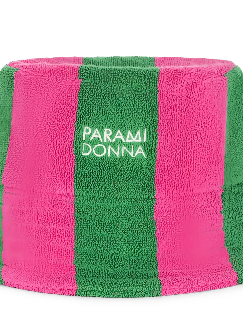 PARAMIDONNA Kids Gestreepte vissershoed Roze