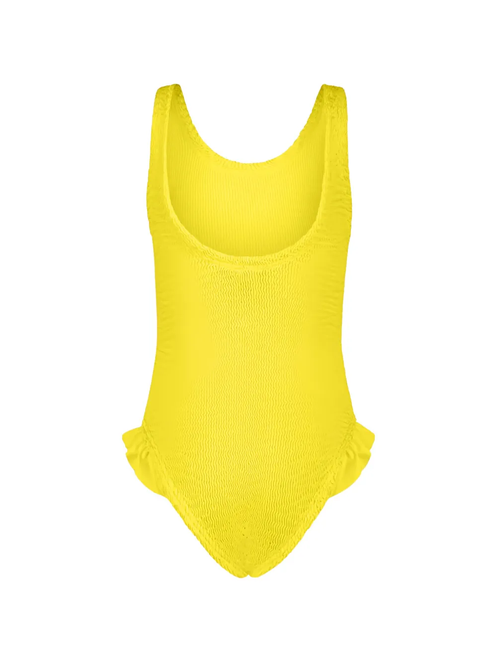 PARAMIDONNA Kids Lili badpak met ruches Geel