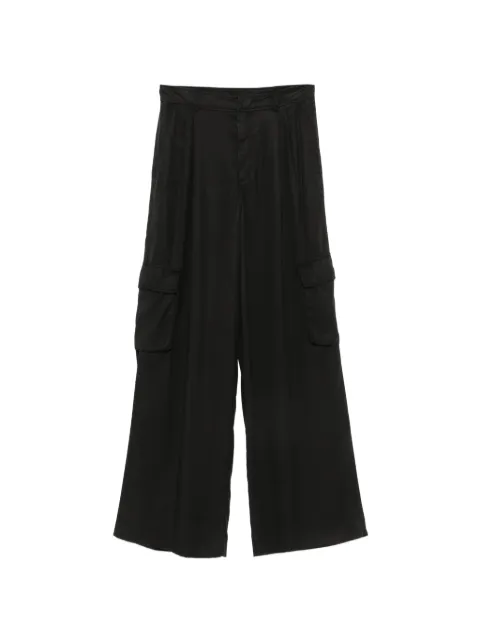 Iceberg satin-finish cargo-pocket palazzo pants 