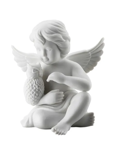 Rosenthal Angel with Owl porcelain statuette