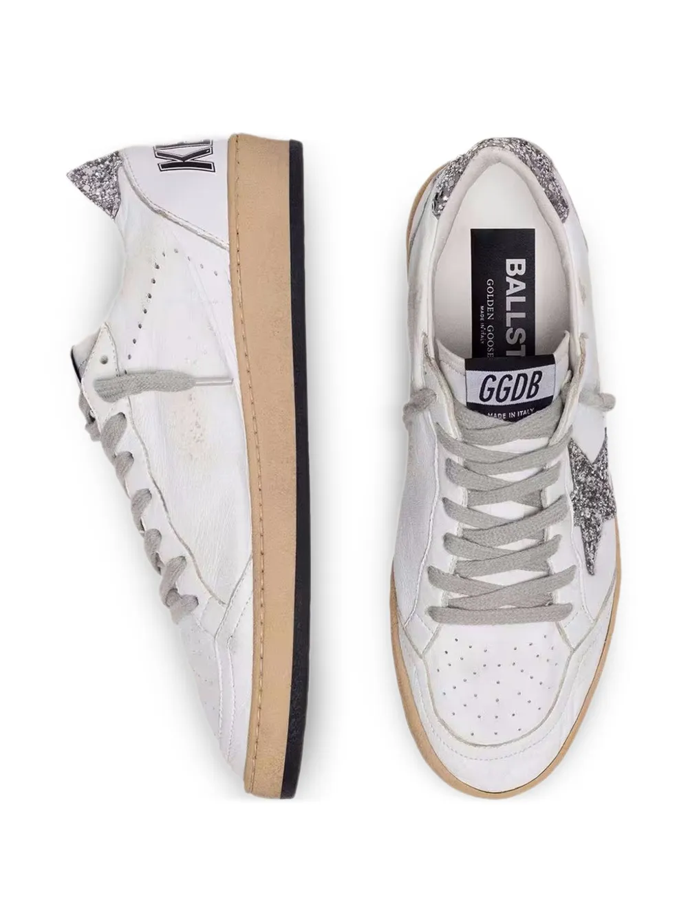 Golden Goose Ball Star sneakers Wit