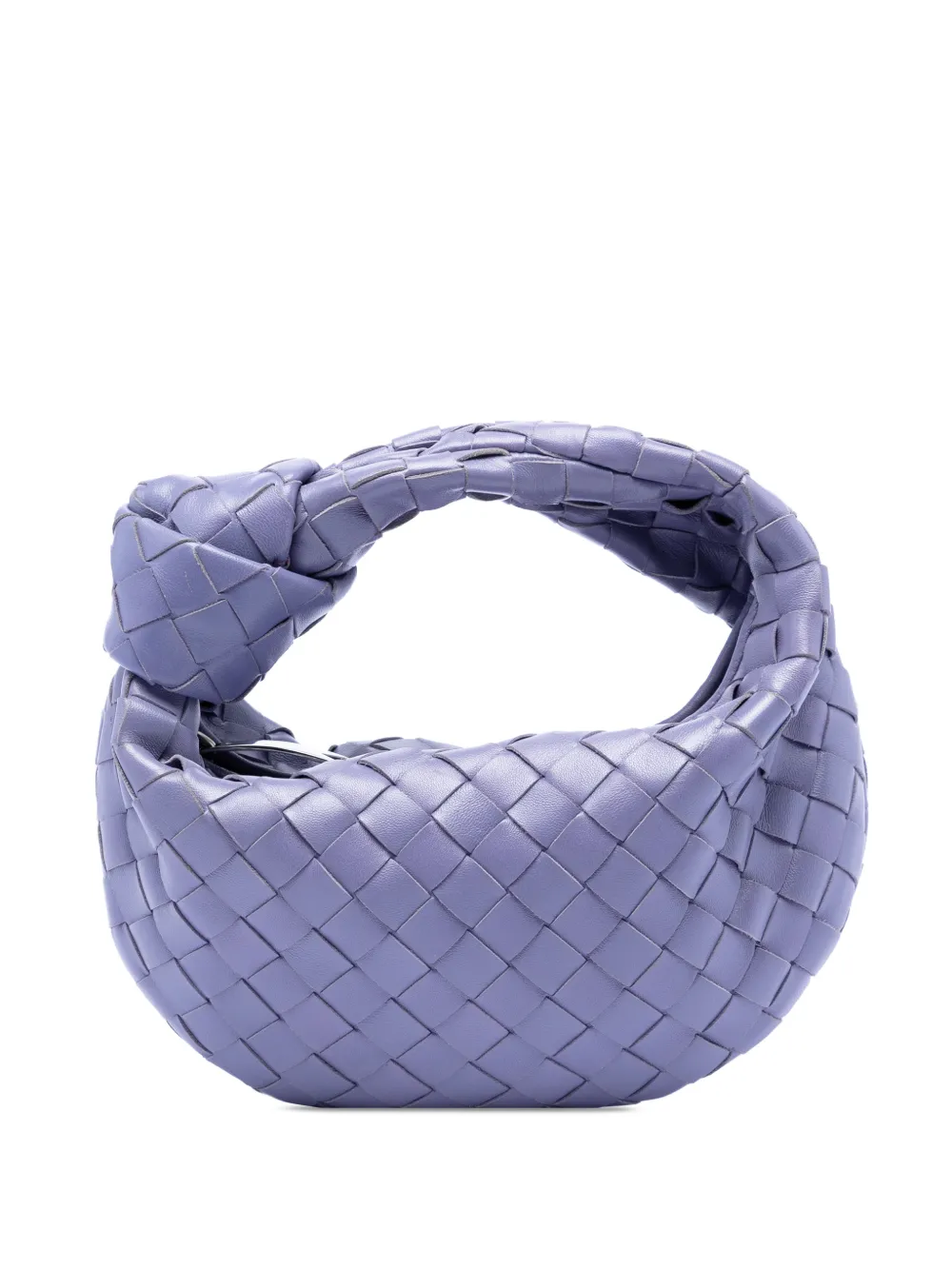 Bottega Veneta Pre-Owned 2012-2026 Mini Nappa Intrecciato Jodie hobo bag - Viola