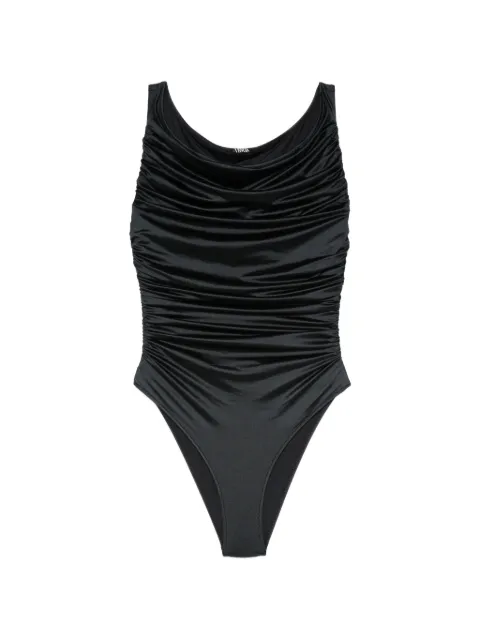 VENUJA ruched scoop-neck swimsuit